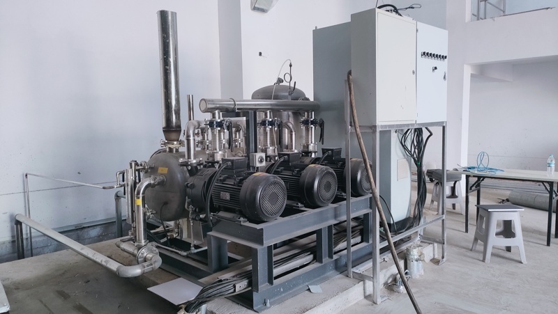 引水真空機(jī)組在自來(lái)水廠或加壓泵站應(yīng)用